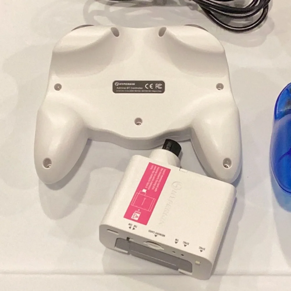 Nintendo 64 Wireless Controller With Dongle Hyperkin & N64 Controller Lot Of 2